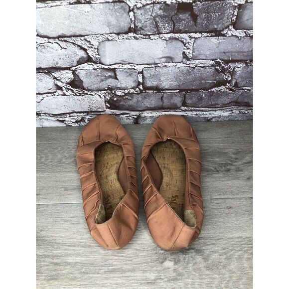 Korks by Kork Ease Pink Fabric Comfort Ballet Flats Women 11M US/42EU KR0012898 - Picture 5 of 16